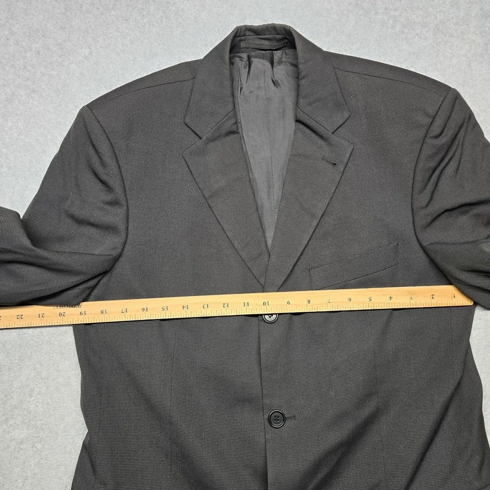 Hugo Boss Suit Jacket Mens 42R Gray Wool Einstein Sigma 3 Button Business Blazer